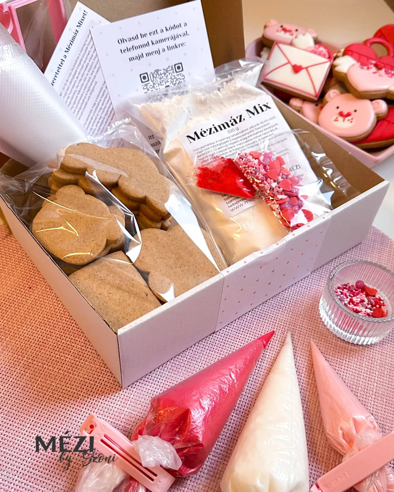 díszítő diy box mézi diy box valentin-nap kreativ hobby