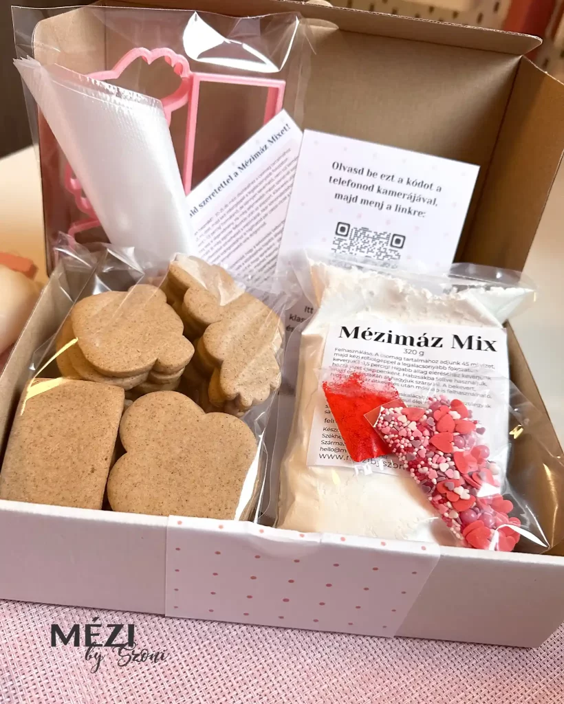 diy mezeskalacs diszites valentin nap kreativ hobbi szív mézi egyedi ajándék csináld magad énidő