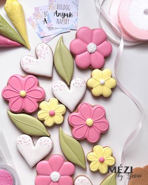 Virágos (anyák napi) DIY Mézeskalács Díszítő Box