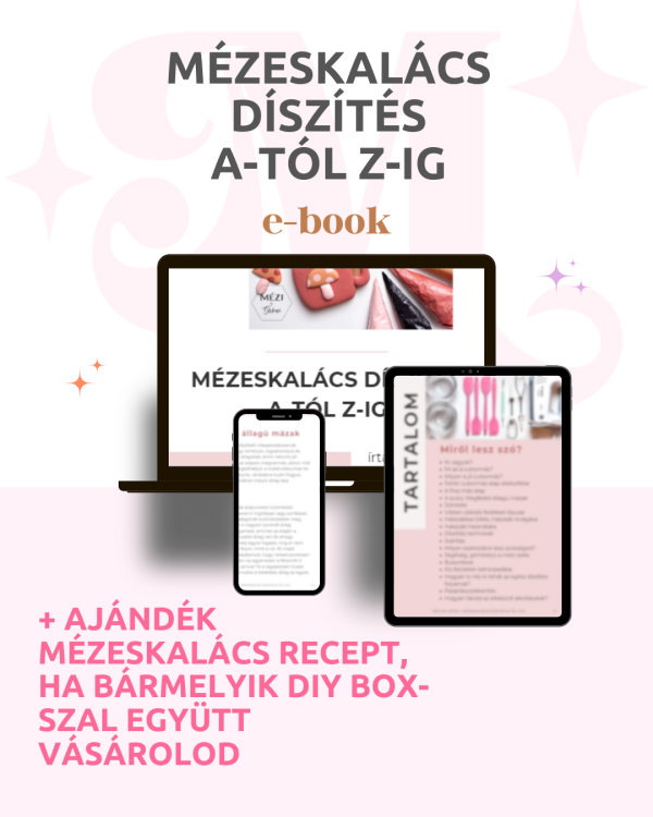 Mézeskalács Díszítés A-tól Z-ig / E-BOOK