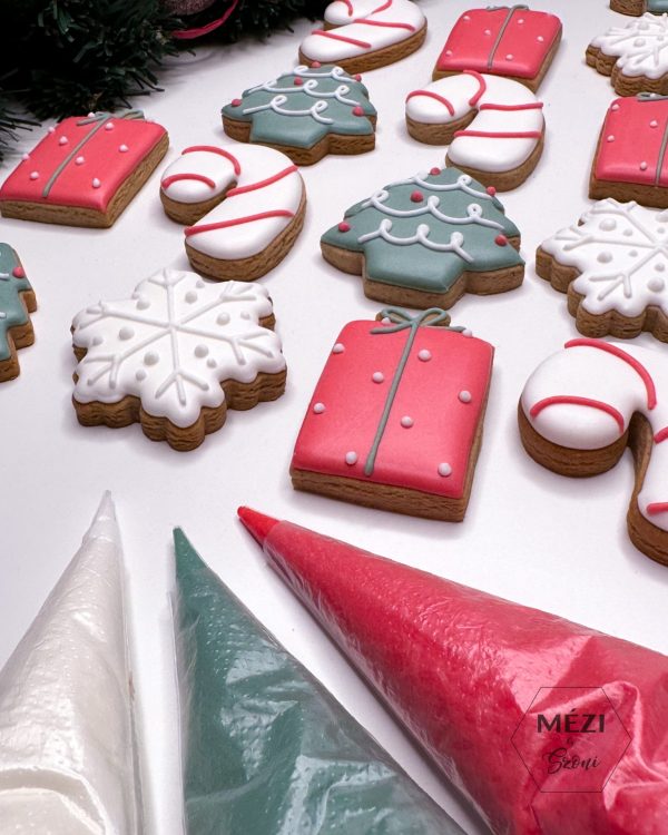 Klasszik Karácsony - Mézeskalács Díszítő DIY Box - Image 6