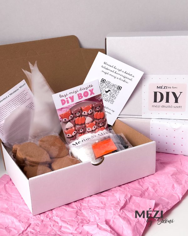 Őszi Mézeskalács Díszítő DIY Box