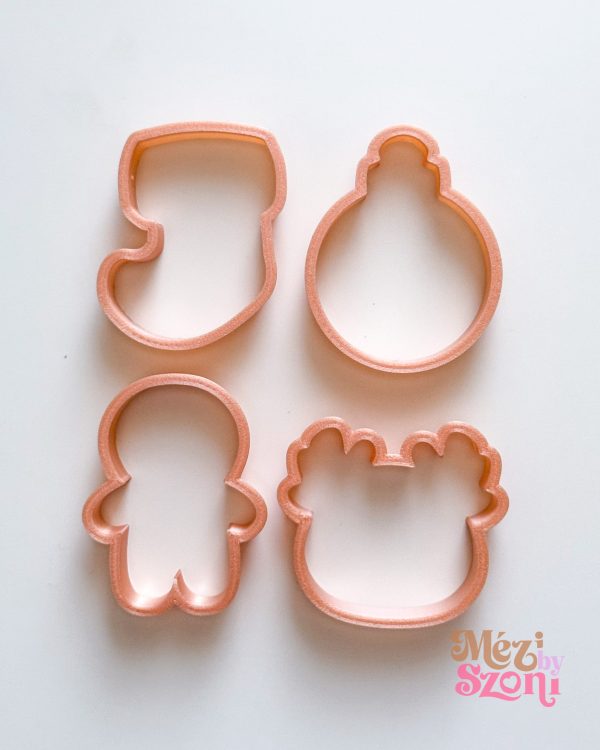 Cuki Karácsony sütemény kiszúró szett