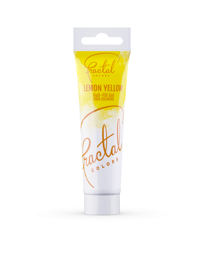 Citromsárga - Fractal Full-Fill Gél ételdekorációs festék