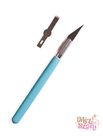 Modellező szike - 14 cm - cserélhető pengékkel