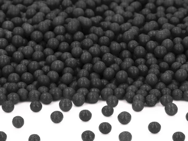 Fekete cukorgyöngy - 5 mm - 100 g