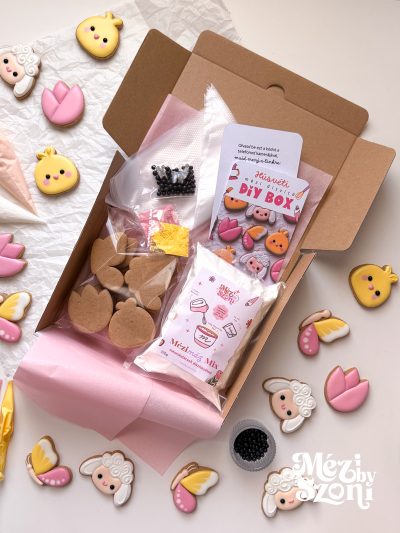 húsvéti mézeskalács díszítő diy box